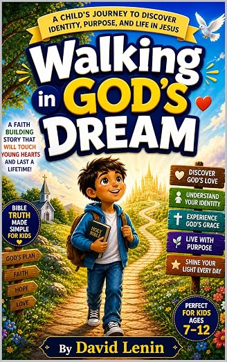 Walking in God’s Dream: A Child’s Journey to Discover Identity, Purpose, and Life in Jesus — official book cover